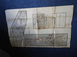 Ergänzungsblatt Zur Allgemeinen Frontkarte Des W.T.B. 1918 - Landkarten