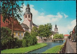 D-76275 Ettlingen An Der Alp - Straßenansicht - Cars - Kirche - Ettlingen