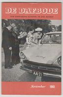 Brochure-leaflet: DE DAFBODE 1961 Prins Bernhard En Koningin Juliana - Camions