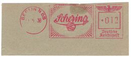 Briefausschnitt AFS - Berlin 1963 Schering -  Francotyp F - 1938 - Pharmacy