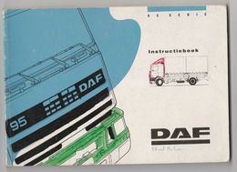 Brochure-leaflet: DAF Trucks Eindhoven Instructieboekje DAF 95 Serie - Camions