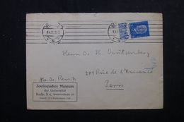 ALLEMAGNE - Enveloppe Du Zoo De Berlin En 1931 Pour Paris -  L 64410 - Cartas