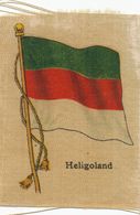 . Silk Flag Heligoland. Years 1910 . Size 5 By 7 Cms - Helgoland