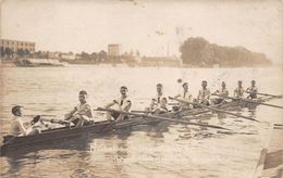 GAND - AVIRON - Carte Photo Régates Internationales - Royal Club Nautique De Gand - Rowing
