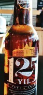 AC- 125th ANNIVERSARY OF BOMONTI BEER SPECIAL EDITION EMPTY BOTTLE & CROWN CAP - Bier