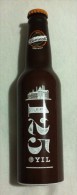 AC -  BOMONTI BEER SPECIAL EDITION ALUMINUM EMPTY BOTTLE & CROWN 125TH ANNIVERSARY - Beer