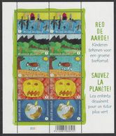 Belgique COB F4014-4018 ** (MNH) - Planche 2 - 2001-2010