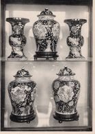 CPA NELS - MUSEE ROYAL DE MARIEMONT - ART CHINOIS - POTICHES ET VASES - POLYCHROME - KANG-HI - NEUVE - NON AFRANCHIE. - Objets D'art