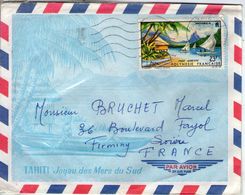 Polynésie Française. Enveloppe. 28/7/1965 - Brieven En Documenten