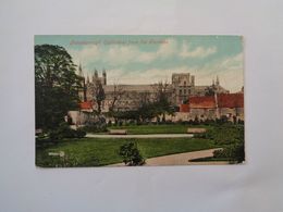 Petersborough Cathedral From The Gardens. ( 9 - 5 - 1906) - Andere & Zonder Classificatie