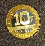 Superbe 10 Francs Génie De La Bastille 2001, FDC, BE Du Coffret - K. 10 Francs