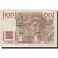 France, 100 Francs, Jeune Paysan, 1951-11-02, TTB+, Fayette:28.30, KM:128d - 100 F 1945-1954 ''Jeune Paysan''