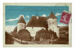 Bourgogne Historique & Monumentale - Montmelard - Château De Vigousset (texte Historique) Circulé 1933, Colorisée - Sonstige Gemeinden