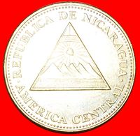 · RAINBOW: NICARAGUA ★ 25 CENTAVOS 2002 MINT LUSTER! LOW START ★ NO RESERVE! - Nicaragua