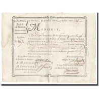 France, Traite, Colonies, Isle De France, 2213 Livres Tournois, 1780, SUP - ...-1889 Francos Ancianos Circulantes Durante XIXesimo