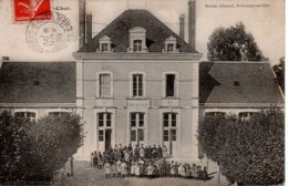 Cpa Saint Georges Sur Cher, école De Filles. - Autres & Non Classés