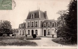 Cpa Saint Georges Sur Cher, Le Chateau De La Chauverie. - Autres & Non Classés