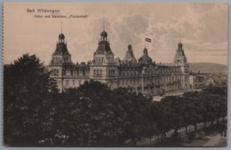 Bad Wildungen - S/w Hotel Und Badehaus Fürstenhof - Bad Wildungen