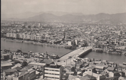 CPA HIROSHIMA- TOWN PANORAMA, BRIDGE, BUSS, CAR - Hiroshima