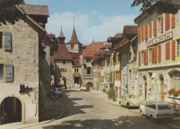 Suisse - Valangin-le-Bourg - Rue - Hôtel Du Château - Automobiles - Valangin