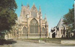 Postcard - East Front And Chapter House, Lincoln Cathedral  Card No.1210116k Unused  Very Good - Lincoln