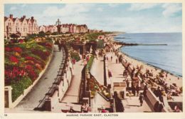 Postcard - Marine Parade, East Claction No Card No. Posted  24th June 1957  Very Good - Clacton On Sea