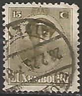 LUXEMBOURG N° 124 OBLITERE - 1914-24 Marie-Adélaida