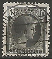LUXEMBOURG N° 179 OBLITERE - 1926-39 Charlotte Right-hand Side