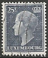 LUXEMBOURG N° 415 OBLITERE - 1948-58 Charlotte Linksprofil