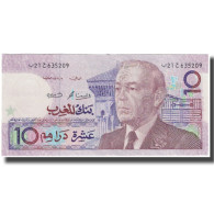 Billet, Maroc, 10 Dirhams, KM:63b, SUP - Morocco