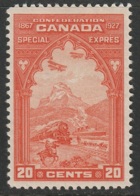 Canada Sc E3 Special Delivery MH - Eilbriefmarken