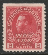 Canada Sc MR2 War Tax MH With Hinge Thin - Kriegssteuermarken