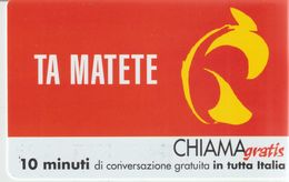 61-Chiama-gratis-Ta Matete--Nuova - Special Uses