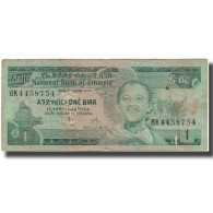 Billet, Éthiopie, 1 Birr, KM:30a, B - Ethiopia