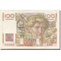 France, 100 Francs, Jeune Paysan, 1954, 1954-01-07, SUP+, Fayette:F28.41 - 100 F 1945-1954 ''Jeune Paysan''