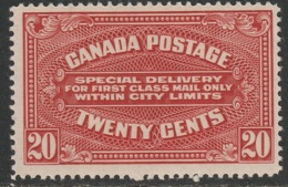 Canada Sc E2 Special Delivery MLH - Exprès