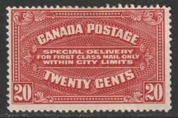 Canada Sc E2a Special Delivery MH With Thin - Exprès
