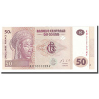 Billet, Congo Democratic Republic, 50 Francs, 2013, 2013-06-30, NEUF - Democratic Republic Of The Congo & Zaire
