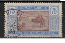 MAURITANIE           N°  YVERT  :   30  ( 7 )        OBLITERE       ( Ob   6/ 51  ) - Used Stamps