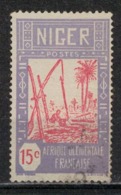 NIGER          N°  YVERT  :   34 A (1) OBLITERE       ( Ob   6/ 52  ) - Used Stamps