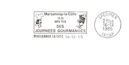 Département De La Côte D'Or - Marsannay La Cote - Flamme Secap SPECIMEN - EMA (Empreintes Machines à Affranchir)