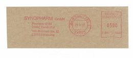Briefausschnitt AFS - 22885 Barsbüttel Synopharm 1997 - Pharmacy