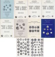 Lot 8 Catalogues Vente Numismate - Französisch