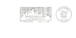 Département De La Gironde - St Macaire - Flamme Secap SPECIMEN - EMA (Printer Machine)