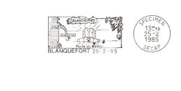 Département De La Gironde - Blanquefort - Flamme Secap SPECIMEN - EMA (Printer Machine)