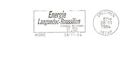 Département De L'Hérault - Agde - Flamme Secap SPECIMEN - EMA (Print Machine)