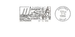 Département De L'Hérault - Serignan - Flamme Secap SPECIMEN - Freistempel