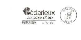 Département De L'Hérault - Bedarieux - Flamme Secap SPECIMEN - EMA (Printer Machine)