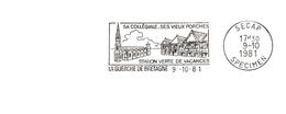 Département D'Ille Et Vilaine - La Guerche De Bretagne - Flamme Secap SPECIMEN - EMA (Printer Machine)