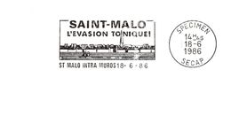 Département D'Ille Et Vilaine - St Malo - Flamme Secap SPECIMEN - EMA (Empreintes Machines à Affranchir)